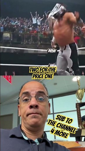 "ONE MOVE. TWO PINFALLS. PURE INSANITY! #shorts #bandido #aewdynamite