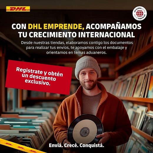 DHL te acompaña a tu negocio en el crecimiento internacional