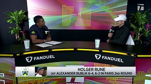 Holger Rune shares leg day workout secrets | 2024 Paris second round interview