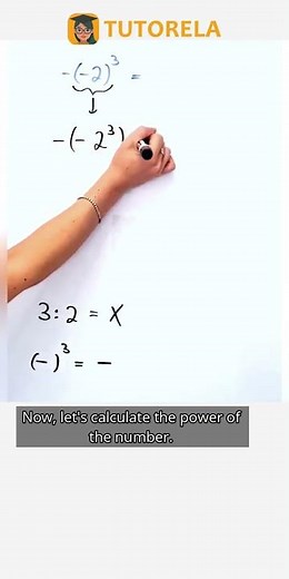 Evaluate -(-2)³: Negative Numbers & Exponents Explained #Math #Powers-SpecialCases