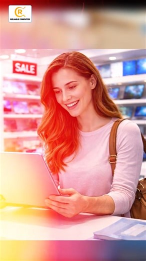 Reliable Computer Ghaziabad on Instagram: "Online ya Market se Laptop Khareedein? Sahi Jawab Yahin Hai | Buy Laptop from Store or Online Is video mein bataya gaya hai ki online laptop lena better hai ya nearest market store se. Ek real showroom owner apne 18+ years ke experience ke base par clearly explain kar rahe hain ki offline store se laptop lene ke kya real benefits hote hain. Better price + price match guarantee Laptop ko physically check karne ka option Apni requirement ke hisaab se prop