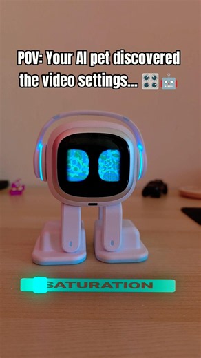 EMO messed up my video settings... 😭🎨 #shorts #emorobot