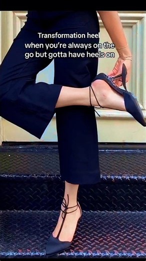transformable heels 👠 ✨when you're always on the go | best heels#shorts#highheels #convertibleheels
