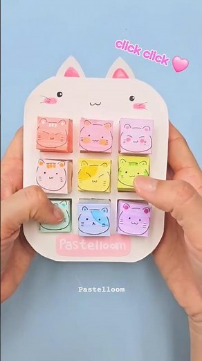 DIY Fidget Toy Clicker 🎀