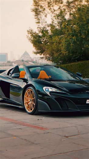 The McLaren 675LT is absolutely stunning, standing there like a true masterpiece. Its sleek lines and bold design demand attention, and with only 1 of 500 made worldwide, it’s as rare as it is breathtaking. - Pice 849,995 AED - GCC Specs - 7,800 km #fyp #mclaren #675lt #hypercars #dubai | F1RST MOTORS