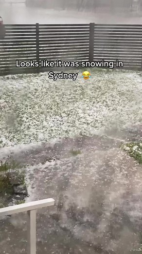 Unexpected Hail Storm Hits Sydney - Watch the Weather Go Wild!