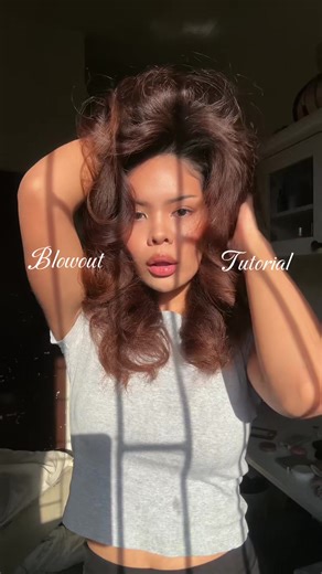 blow out tut is out! Have fun recreating this awesome hairstyle for yourself 🩷 #fyp #hair #blowout #tutorial #hairstyle
