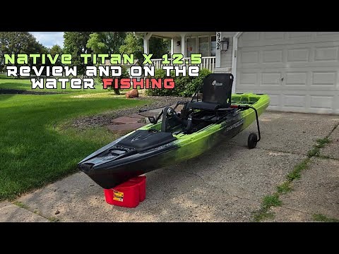 Native Titan X 12.5 Review and On The Water Fishing | J-Hooked Fishing