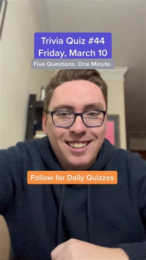 Trivia Quiz: Test Your Knowledge Every Friday!