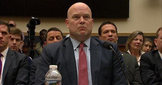 Acting Attorney General Matthew Whitaker questioned by House committee