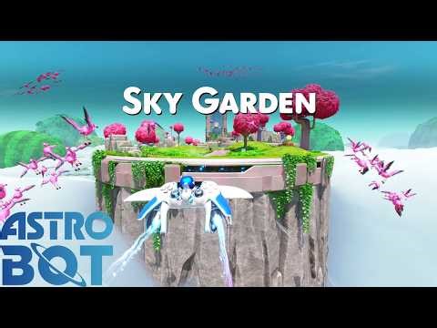Astro Bot PS5 Sky Garden Gameplay Walkthrough | All Bots and Puzzle Pieces | No Commentary 4K 60FPS