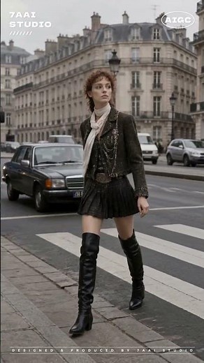 AI Street Fashion Film | Cinematic Clothing Campaign by 7AAI Studio