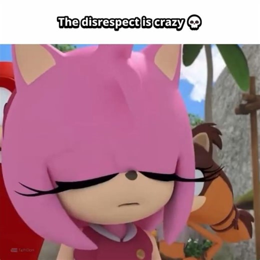 Amy gets disrespected 💀 #sonic #memes
