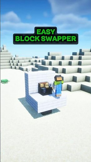 Hidden Block Swapper Tutorials!🔃✨ #minecraft