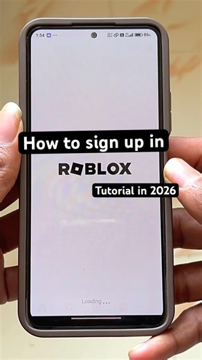 How to Sign up in Roblox Tutorial 2026