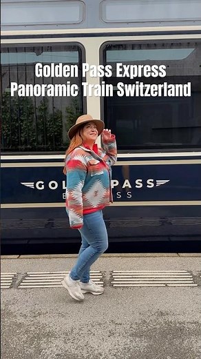 Golden Pass Express, experience a panoramic train in Switzerland #panoramictrain #goldenpass #travel