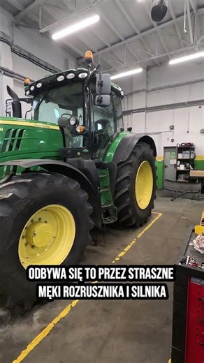 John Deere 6175R – our tractor that worked on rent 🚜 Unfortunately, the injector gave up the ghos...