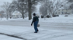 Snow Will Continue Off and On Through Friday Afternoon