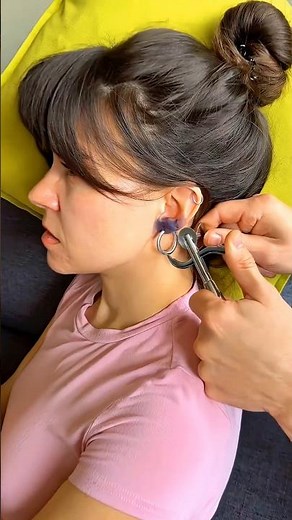 Using earrings, make a beautiful ring