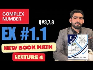 Chapter 1|lecture 4|New book First year math |complex number