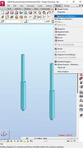 Rigid Link vs Offset Section in Robot Structural Analysis #shorts