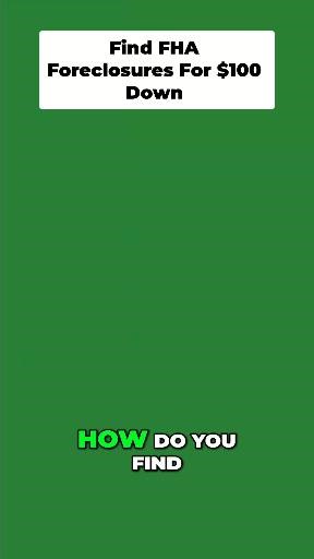 𝗙𝗛𝗔 𝗙𝗼𝗿𝗲𝗰𝗹𝗼𝘀𝘂𝗿𝗲𝘀: 𝗪𝗵𝗮𝘁 𝗕𝘂𝘆𝗲𝗿𝘀 𝗡𝗲𝗲𝗱 𝘁𝗼 𝗞𝗻𝗼𝘄 Wondering how to find an FHA foreclosure? You’re not alone. For a long time, foreclosures were almost nonexistent because the market was so strong — but that’s starting to change. The good news? You don’t have to pay shady websites or enter a credit card to get this information. FHA and HUD foreclosures are out there, and knowing the basics is the first step to finding them the right way. 🎥 Watch the full video: https