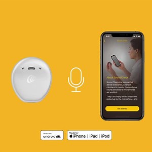 Did you know you can check if your little one's Kanso 2 Sound Processor microphones are working properly with the Nucleus Smart App? Sound Check is a new feature especially for the Kanso 2 Sound Processor that can help you to make sure that your loved one's Kanso 2 Sound Processor is receiving sound. Learn more about how Sound Check works here: https://bit.ly/3AxlMR4 | Cochlear Americas