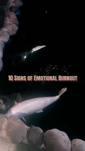 Signs of Emotional Burnout read Description