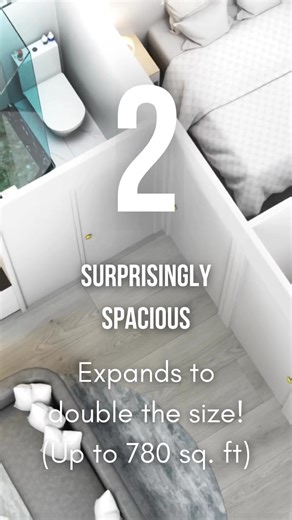 20K views · 225 reactions | Think expandable homes are just tiny boxes? Think again! 勞 Watch now to see what makes them a game-changer! ✨ Visit https://homedrop.net to learn more | Home Drop | Facebook