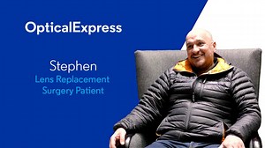 When Stephen reached his mid-40’s he began to suffer from presbyopia, a natural age related condition which affects everyone at some point in their life. Having to then rely on glasses for work, hobbies and even for simple tasks like reading the time, Stephen decided to have lens replacement surgery and now feels he has his life back on track. Book a free consultation today to find out more about lens replacement surgery at Optical Express. | Optical Express