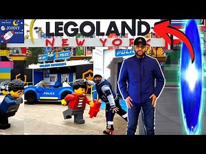Johny Shows Teleports To LEGOLAND NEW YORK On Lego Army Train Full Park Tour