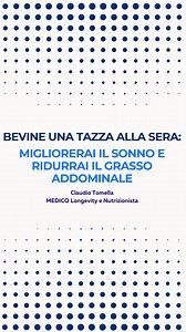 540K views · 10K reactions | BEVINE UNA TAZZA ALLA SERA: MIGLIORERAI...