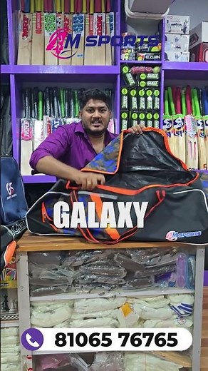 HUGE Team Cricket Kit Bags! 😱 Panther (₹1000) & Galaxy Wheeled Bag (₹1300) | 4M Sports