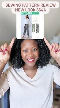 Sewing Pattern Review New Look N6644 #shorts #sewing #NewLook6644