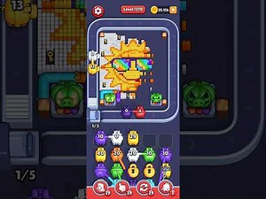 Pixel Flow Level 1270 Solution No Commentary