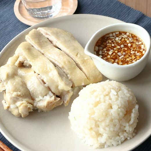 炊飯器で簡単！絶品カオマンガイ 作り方・レシピ | クラシル