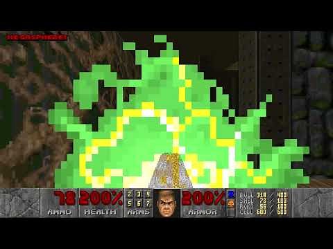 Doom + Doom II: Master Levels - Level 09: The Garrison (100%)