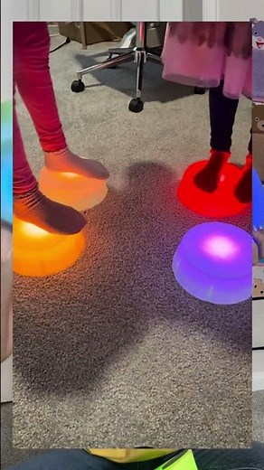 These color-changing stepping stones are SO cool 😍✨