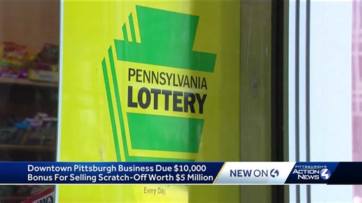 Downtown Pittsburgh store sells $5 million winning lottery ticket
