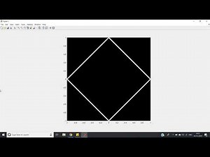 Animation of rotating square in MATLAB