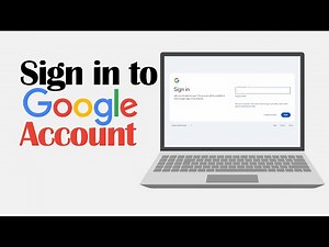 How to Sign in to Google Account on Laptop or PC