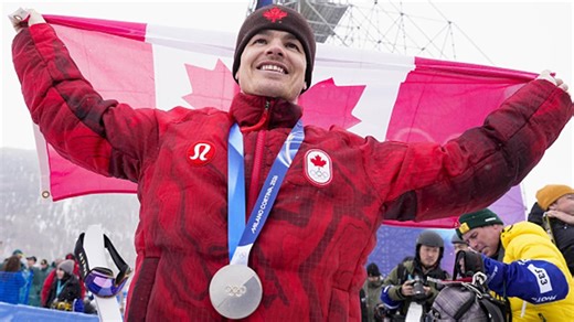 Canada's Kingsbury takes silver in men's moguls as tiebreaker decides gold