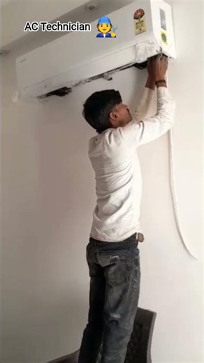 AC technician 🧑‍🔧 #national17 #tecnician #copperpipes