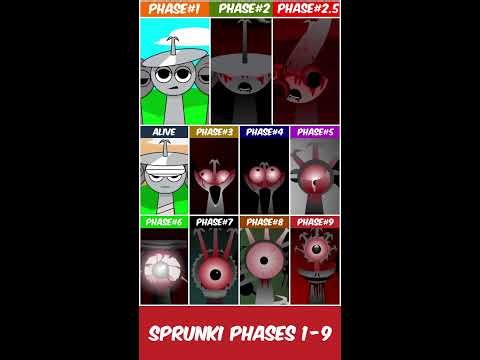 Sprunki Phase 1 Vs Phase 2 Alive Incredibox Sprunki