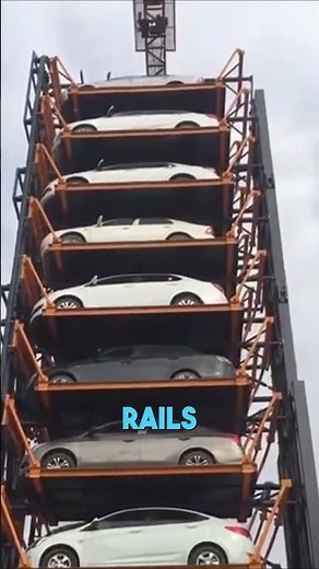How Rotating Vertical Parking Systems Save Space in Cities