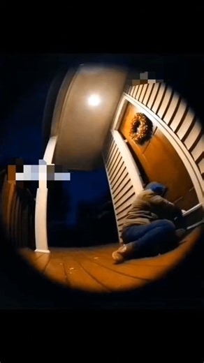 "Terrifying Masked Kids: Door Kick Prank Gone Viral!"