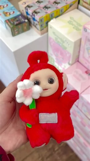 WOOT BEAR on Instagram: "“Say Hello” Teletubbies Vinyl Face Plush Pendants new at Woot Bear 🌹🌼🍀🪻 Produced by @popmart"