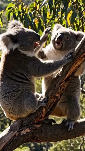 The Dark Side of Koalas#wildlifeentertainment