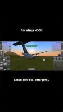 A plane with no Fuel does an Emergency landing through Shore Airport #aviation #emergencylanding