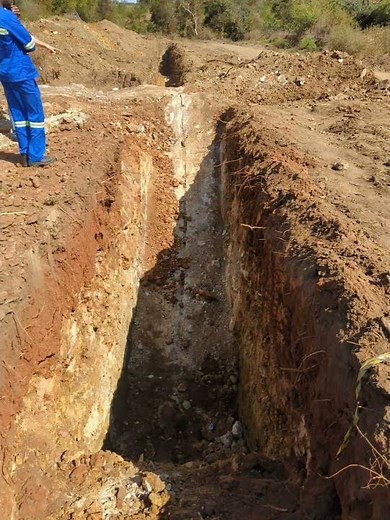 Recent Trenching & Channel Sampling #PREM